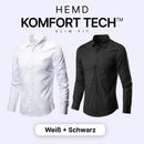 Herrenhemd mit flexibler Technologie – Komfort Tech [KAUF 1, ERHALTE 1 GRATIS]
